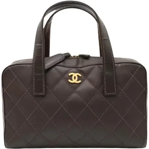 Pre-owned Leather handbags , female, Sizes: ONE SIZE - Chanel Vintage - Modalova