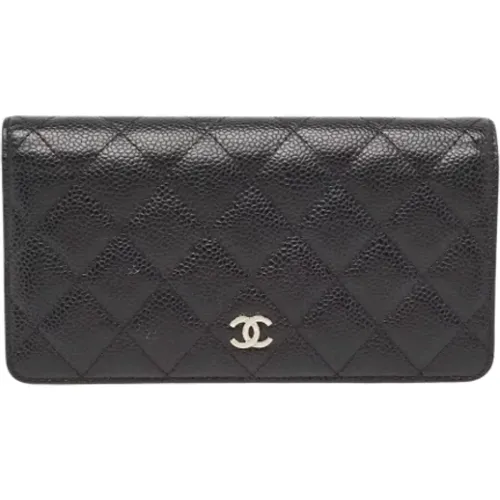 Pre-owned Leather wallets , female, Sizes: ONE SIZE - Chanel Vintage - Modalova