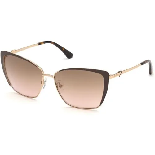 Sunglasses, Glossy Dark , female, Sizes: 59 MM - Guess - Modalova