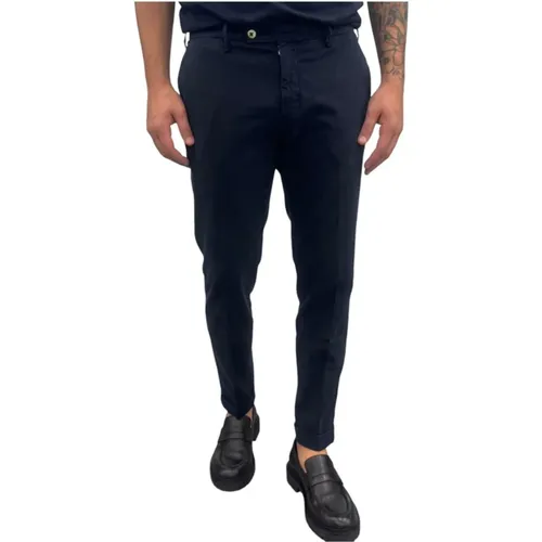 Slim Fit Hose aus Baumwollmischung , Herren, Größe: W37 - Michael Coal - Modalova