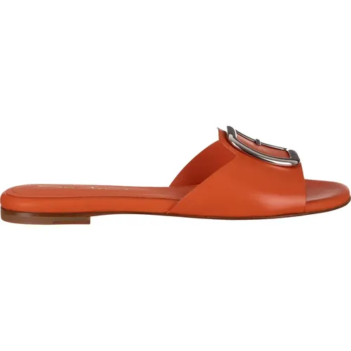 Sommerliche Slider , Damen, Größe: 37 EU - Santoni - Modalova