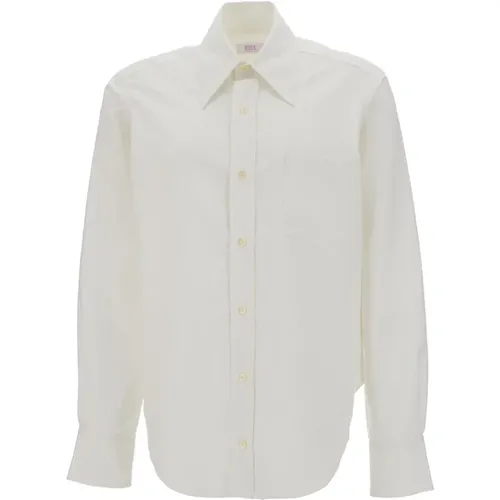 Bedrucktes Button-Up-Hemd , Herren, Größe: XL - ERL - Modalova