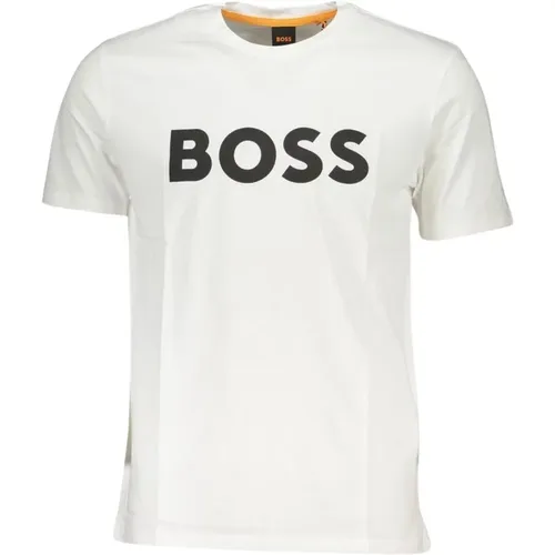 T-Shirts , Herren, Größe: M - Hugo Boss - Modalova