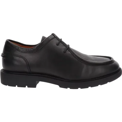 Leather Men Lace-up Shoes , male, Sizes: 6 UK, 8 UK, 10 UK, 7 UK - Nerogiardini - Modalova