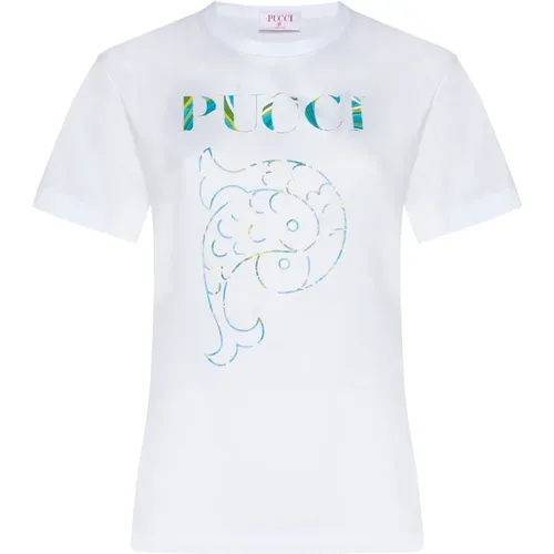 T-shirts and Polos , female, Sizes: XS - EMILIO PUCCI - Modalova