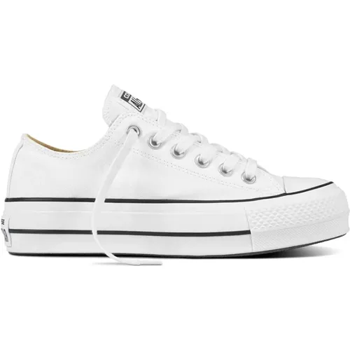 Weiße Freizeit-Canas-Sneaker für Frauen - Converse - Modalova