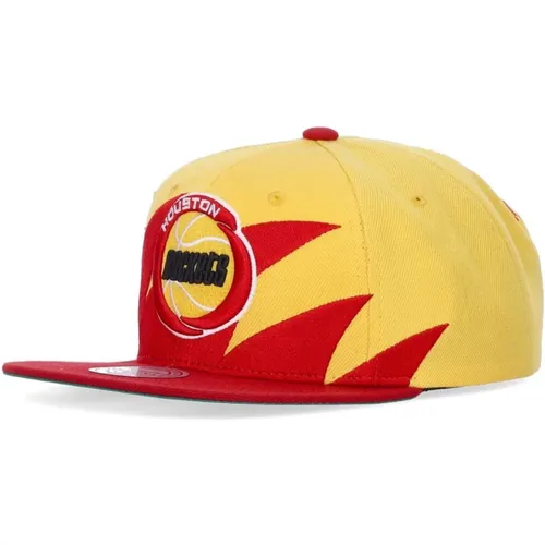 NBA Sharktooth HWC Snapback Cap , Herren, Größe: ONE Size - Mitchell & Ness - Modalova