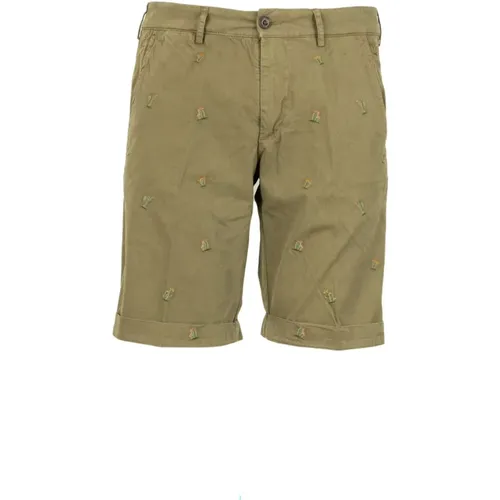 Stylische Bermuda Shorts , Herren, Größe: XS - 40Weft - Modalova