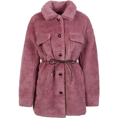 Faux Fur Coat , female, Sizes: XS, S, M - Molliolli - Modalova