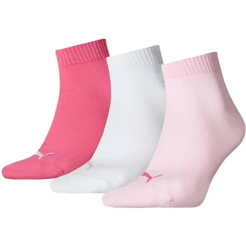 Viertel Plain Pack 3 Socken für Kinder - Puma - Modalova