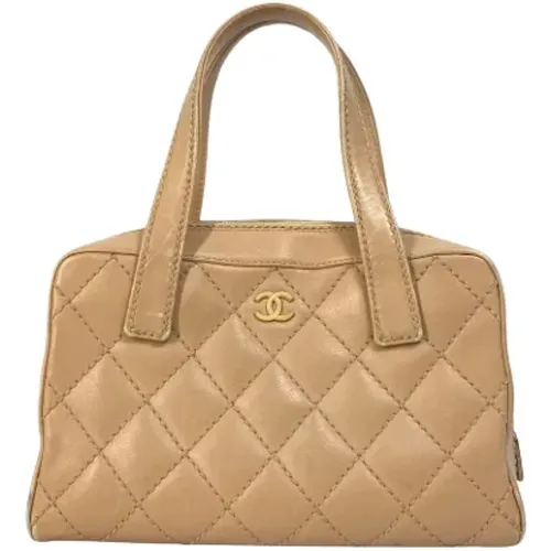 Pre-owned Leather chanel-bags , female, Sizes: ONE SIZE - Chanel Vintage - Modalova