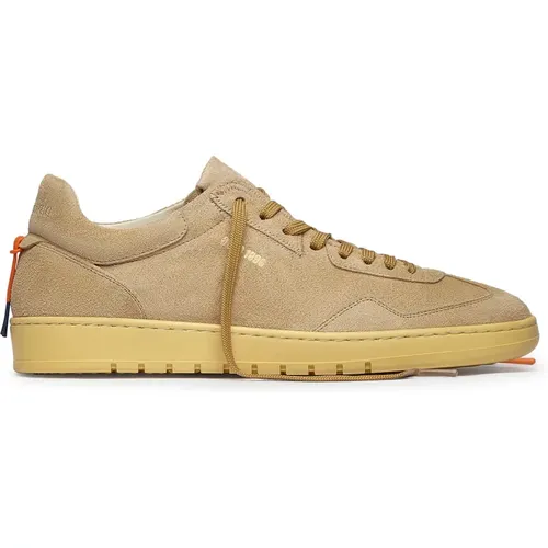 Velour Sporty Sneakers Sand , male, Sizes: 8 UK, 6 UK, 10 UK, 11 UK, 9 UK - Barracuda - Modalova