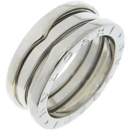 Pre-owned Silver rings , female, Sizes: ONE SIZE - Bvlgari Vintage - Modalova