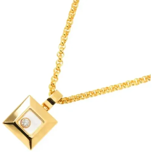 Pre-owned Gold necklaces , female, Sizes: ONE SIZE - Chopard Pre-owned - Modalova