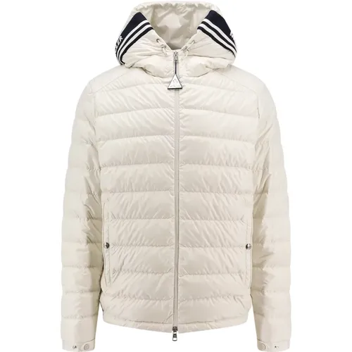 Logoed Hood Padded Jacket , male, Sizes: 2XL - Moncler - Modalova