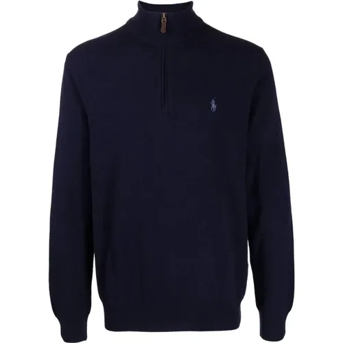 Langarm Strickpullover , Herren, Größe: M - Ralph Lauren - Modalova