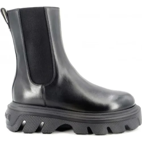 Chelsea Leather Ankle Boots , female, Sizes: 8 UK, 7 UK - Casadei - Modalova