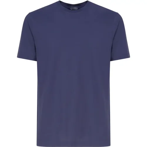 T-shirts and Polos , male, Sizes: S - Zanone - Modalova