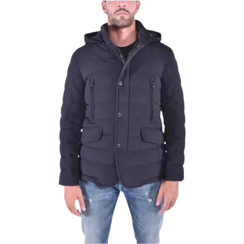 Clic Down Jacket with Detachable Hood , male, Sizes: M, S, 2XL - Moorer - Modalova