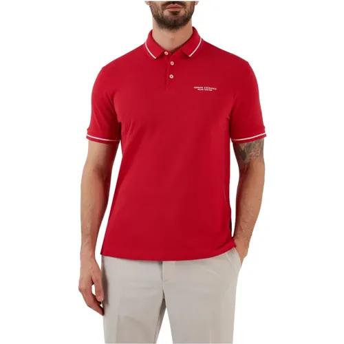 Grundlegendes Polo , Herren, Größe: L - Armani Exchange - Modalova