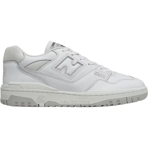 Weiße Sneakers 550 , Damen, Größe: 37 EU - New Balance - Modalova