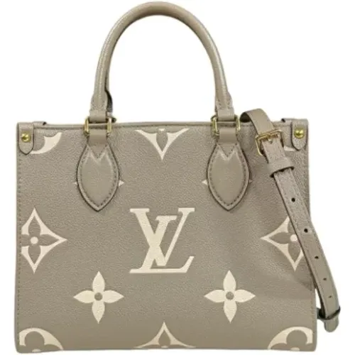 Pre-owned Canvas handbags , female, Sizes: ONE SIZE - Louis Vuitton Vintage - Modalova