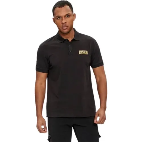 Stylisches Polo , Herren, Größe: M - Emporio Armani EA7 - Modalova