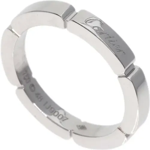 Pre-owned White Gold rings , female, Sizes: ONE SIZE - Cartier Vintage - Modalova