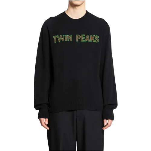 Wool Cashmere Knit Twin Peaks , male, Sizes: XL - Undercover - Modalova