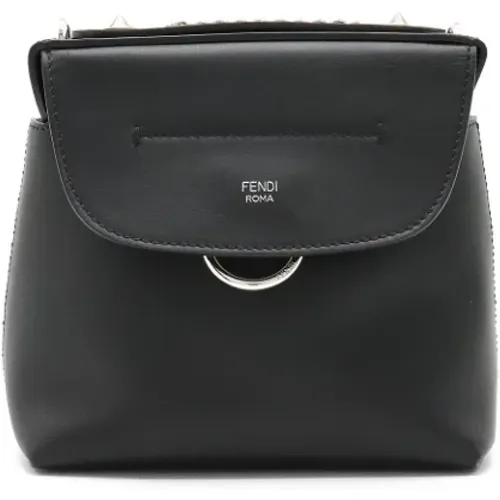 Pre-owned Canvas Fendi Shoulder Bag , female, Sizes: ONE SIZE - Fendi Vintage - Modalova