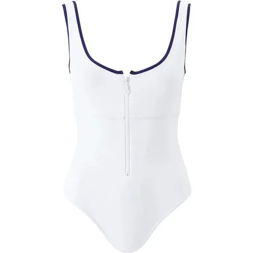 Fuchsia Bellino Swimsuit with Zip , female, Sizes: XL, M, L, S - Melissa Odabash - Modalova