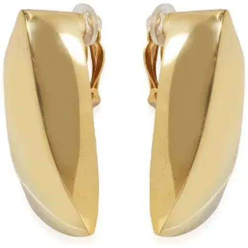 Pre-owned Fabric earrings , female, Sizes: ONE SIZE - Yves Saint Laurent Vintage - Modalova