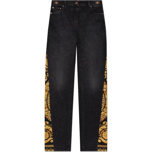 Jeans mit Barocco-Motiv Versace - Versace - Modalova