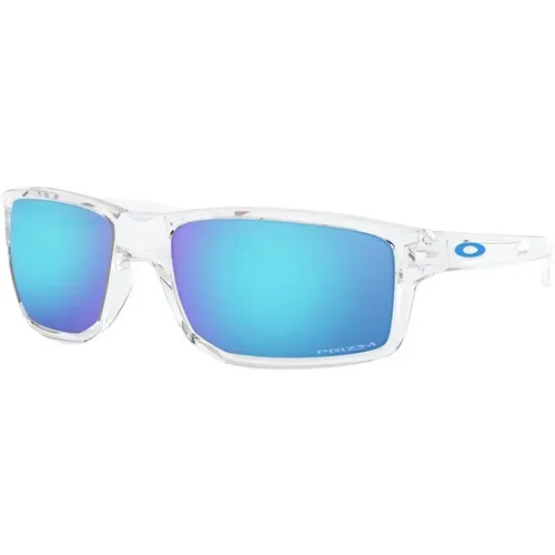 Sporty Blue Sunglasses , male, Sizes: 60 MM - Oakley - Modalova