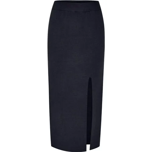 Midi Skirt with Style , female, Sizes: L, M - Gestuz - Modalova