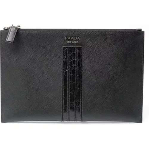 Pre-owned Leder clutches - Prada Vintage - Modalova