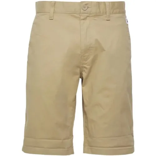 Klassische Bermuda Shorts , Herren, Größe: W33 - Tommy Hilfiger - Modalova