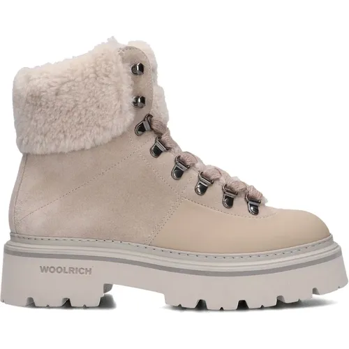 Sheepskin High Logger Stiefel , Damen, Größe: 39 EU - Woolrich - Modalova