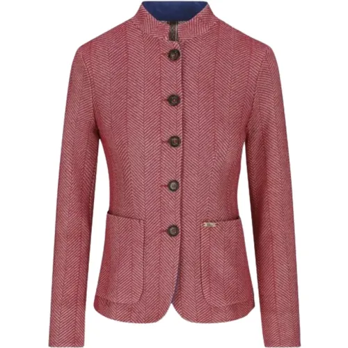Jersey Jacke für Stilvolle Outfits , Damen, Größe: XL - Luis Trenker - Modalova