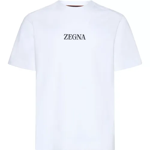 Stylish T-shirts and Polos Collection , male, Sizes: M, L - Ermenegildo Zegna - Modalova