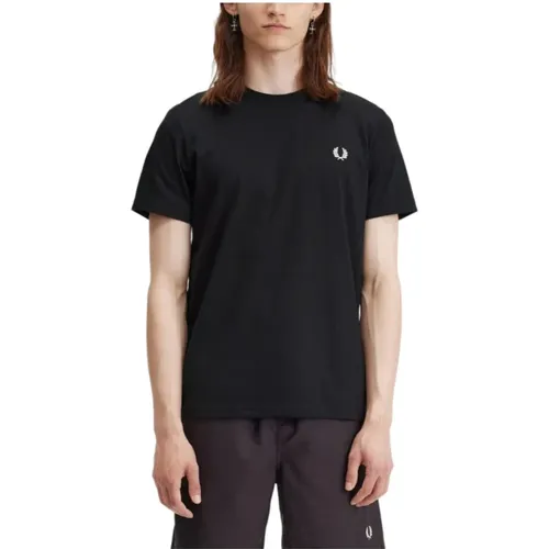 Classic Laurel Logo T-Shirt , male, Sizes: M, XL, L, S - Fred Perry - Modalova