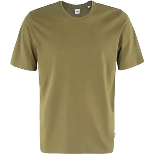 Militärgrünes T-Shirt , Herren, Größe: M - Aspesi - Modalova