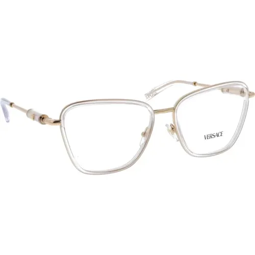 Stylische Damenbrillen mit Sehstärke , Damen, Größe: 54 MM - Versace - Modalova