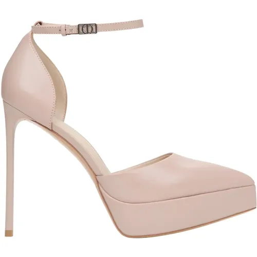 Women`s Platform Pumps with Ankle Strap Er00115853 , female, Sizes: 4 UK, 3 UK, 5 UK, 6 UK, 7 UK - Estro - Modalova