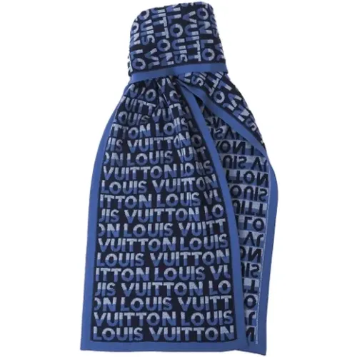 Pre-owned Wool scarves , male, Sizes: ONE SIZE - Louis Vuitton Vintage - Modalova