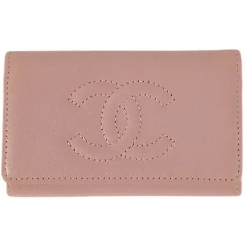 Pre-owned Leather key-holders , female, Sizes: ONE SIZE - Chanel Vintage - Modalova