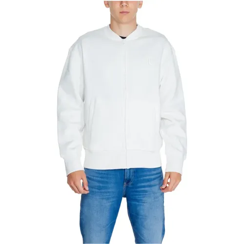 Monologo Applique Sweatshirt,Monologo Applique Sweatshirt Herbst/Winter Kollektion - Calvin Klein Jeans - Modalova