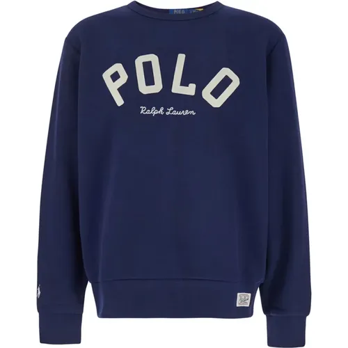 Stylische Sweaters mit Girocollo , Herren, Größe: M - Polo Ralph Lauren - Modalova