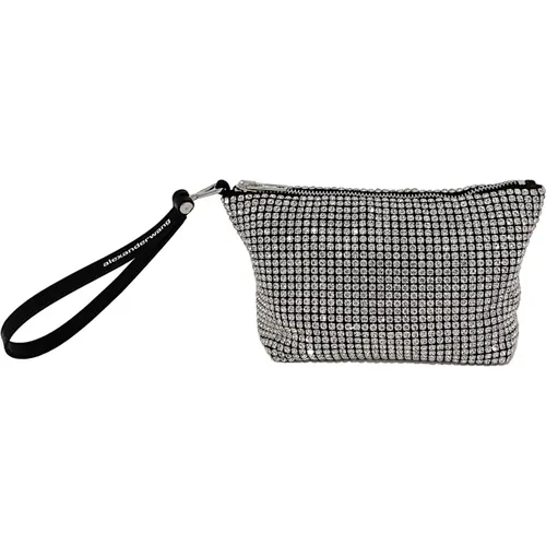 Heiress Crystal Clutch , female, Sizes: ONE SIZE - alexander wang - Modalova