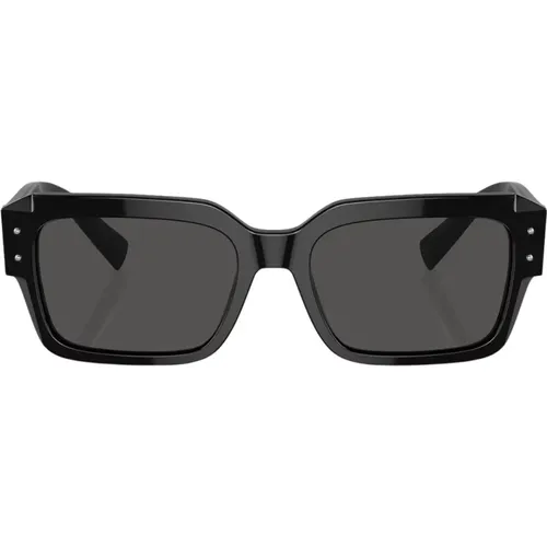 Quadratische Sonnenbrille Dg4460 501/87 , unisex, Größe: 56 MM - Dolce & Gabbana - Modalova